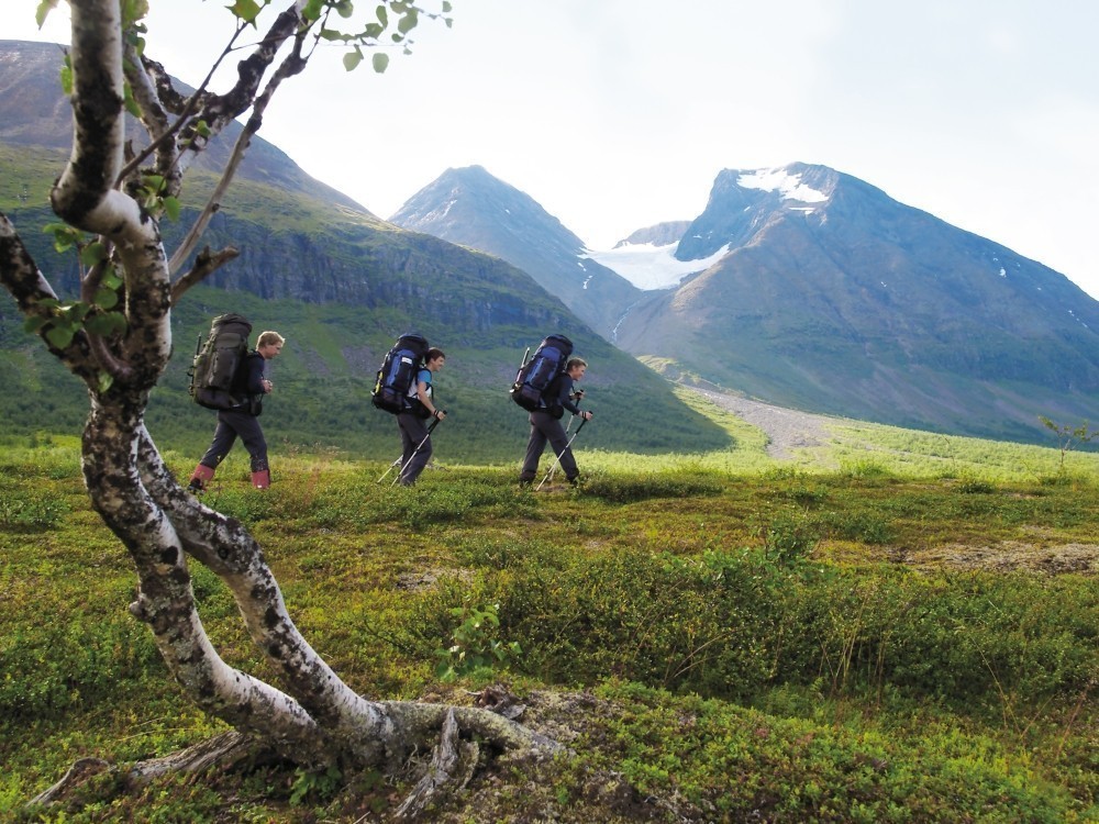 Hiking in Sweden
